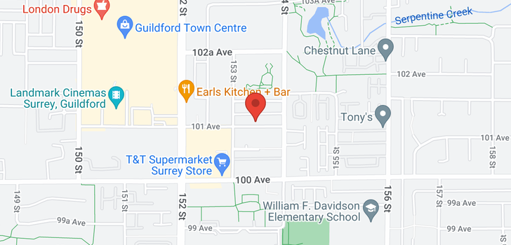 map of 306 15351 101 AVENUE